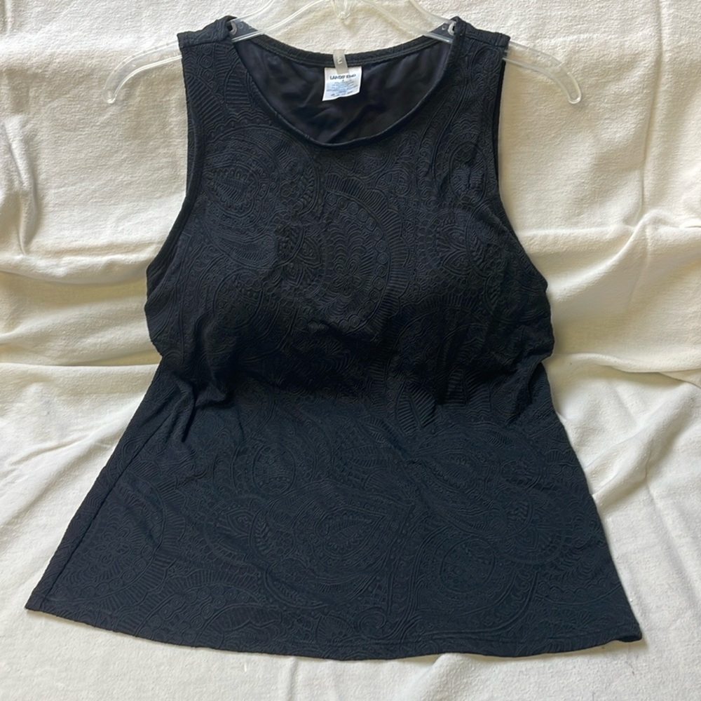 Lands End 2 piece tank and swim skirt